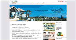 Desktop Screenshot of miradordelparaiso.com