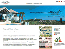 Tablet Screenshot of miradordelparaiso.com